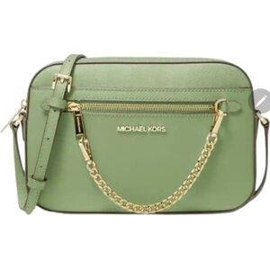 Michael Kors Shoulder Bag Jet Set Light Sage, Light Sage